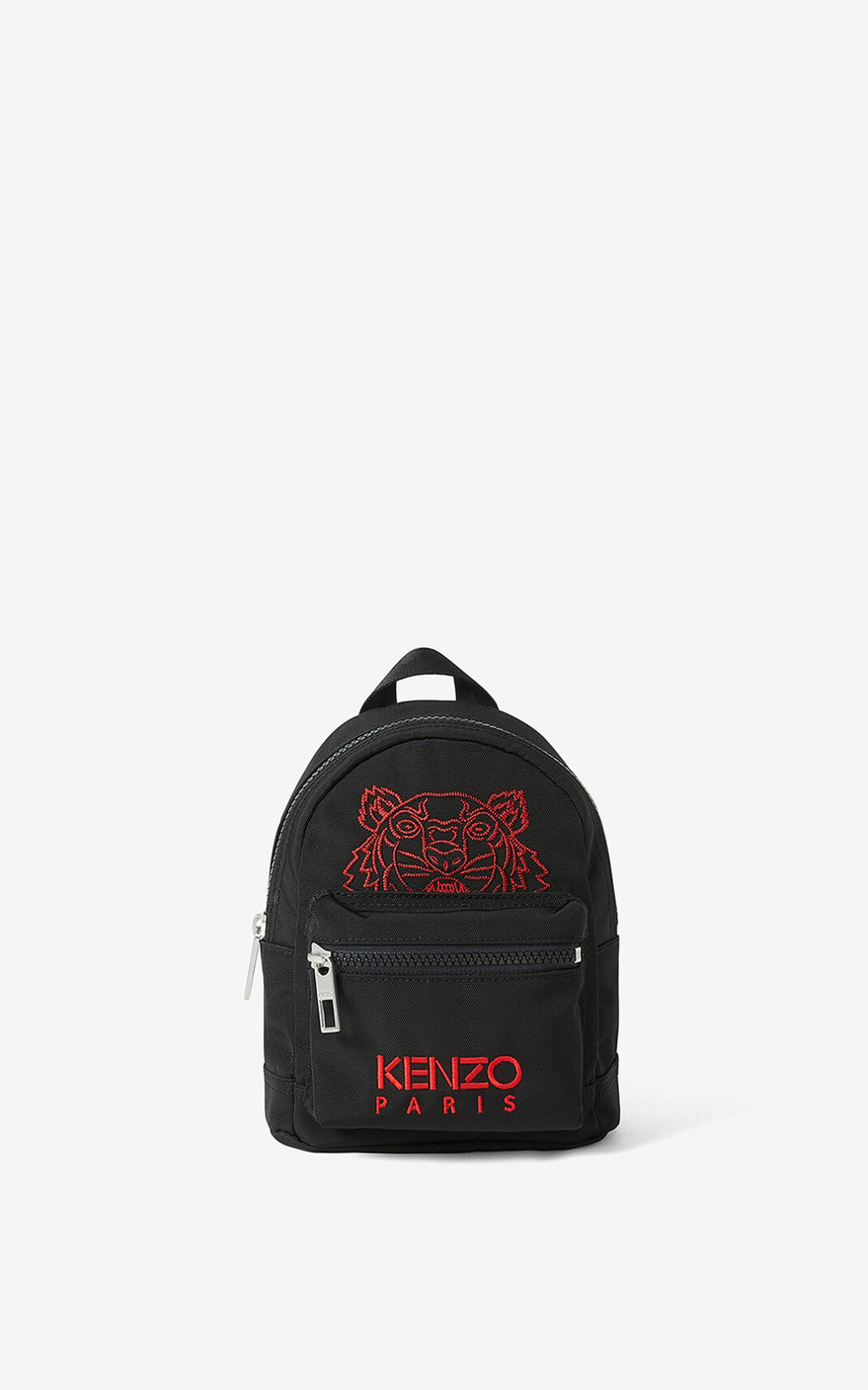 Sac À Dos Kenzo Femme Kampus Tiger Toile mini Noir QETHV-2710